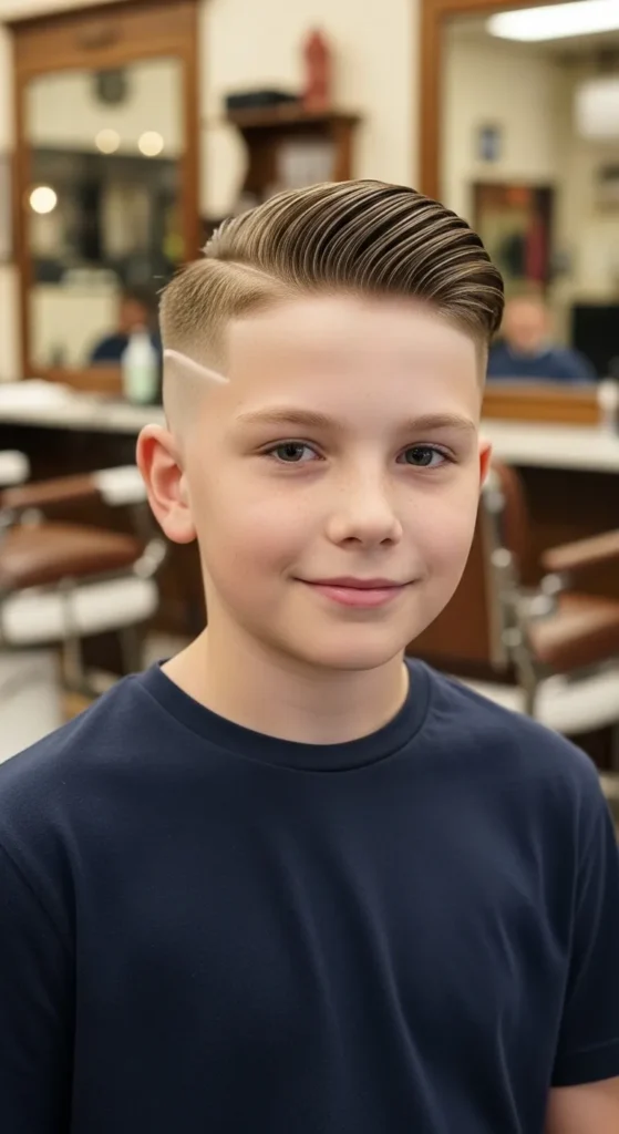 Slicked-Back Undercut