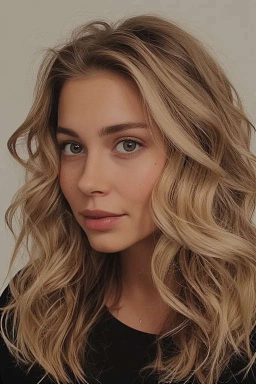 Soft Teddy Bronde Beach Waves