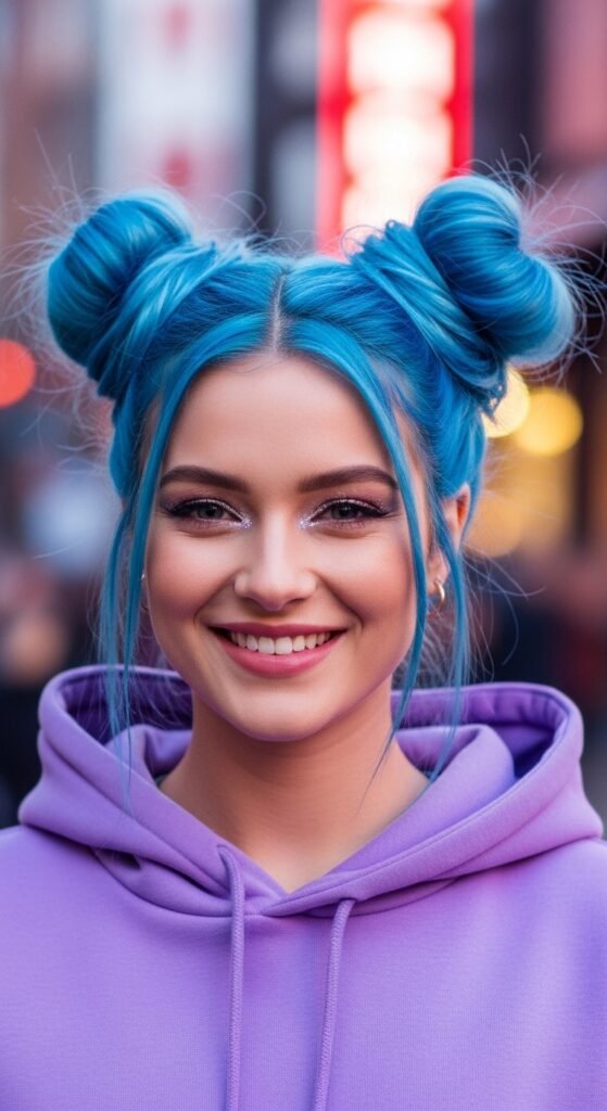 Space Buns (Yes, Really) hairstyle