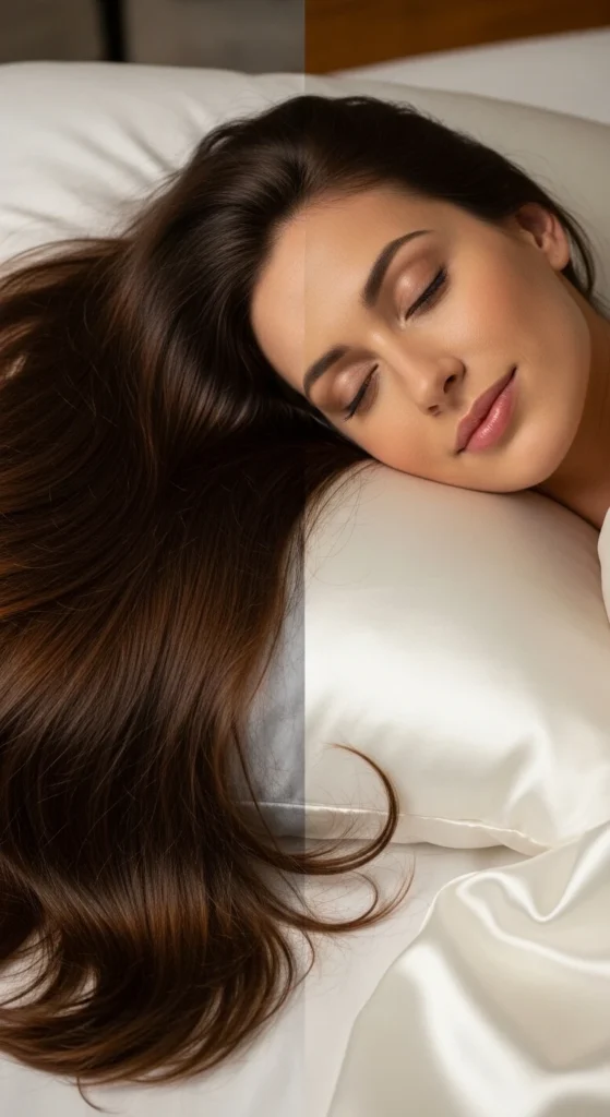 Switch to a Silk Pillowcase (Game Changer)