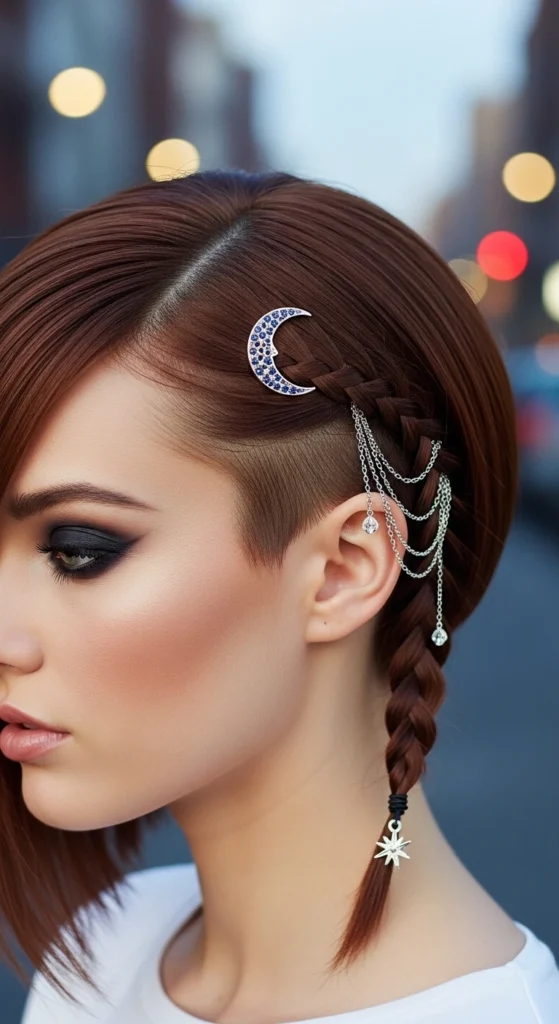 The Accessorized Edge hair