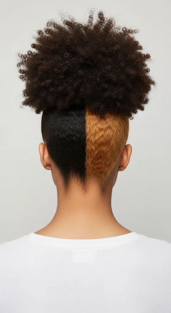 The Half-Up, Half-Down Power Puff