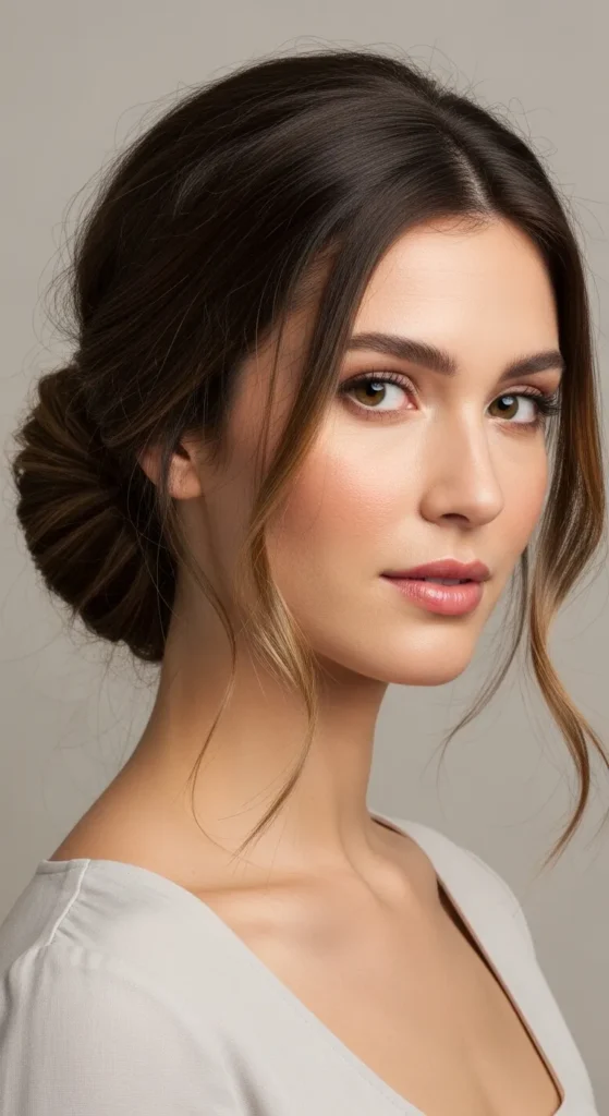 The Low, Loose Bun (The Ballarina Bun’s Chill Cousin)