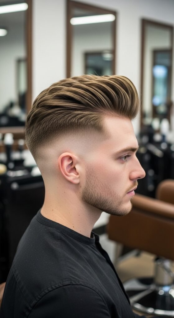The Modern Quiff Haircut