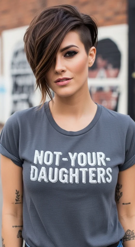 The Not-Your-Daughters Graphic Tee women haircut