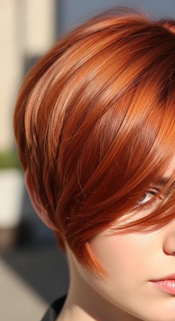 The Pixie with Long Bangs