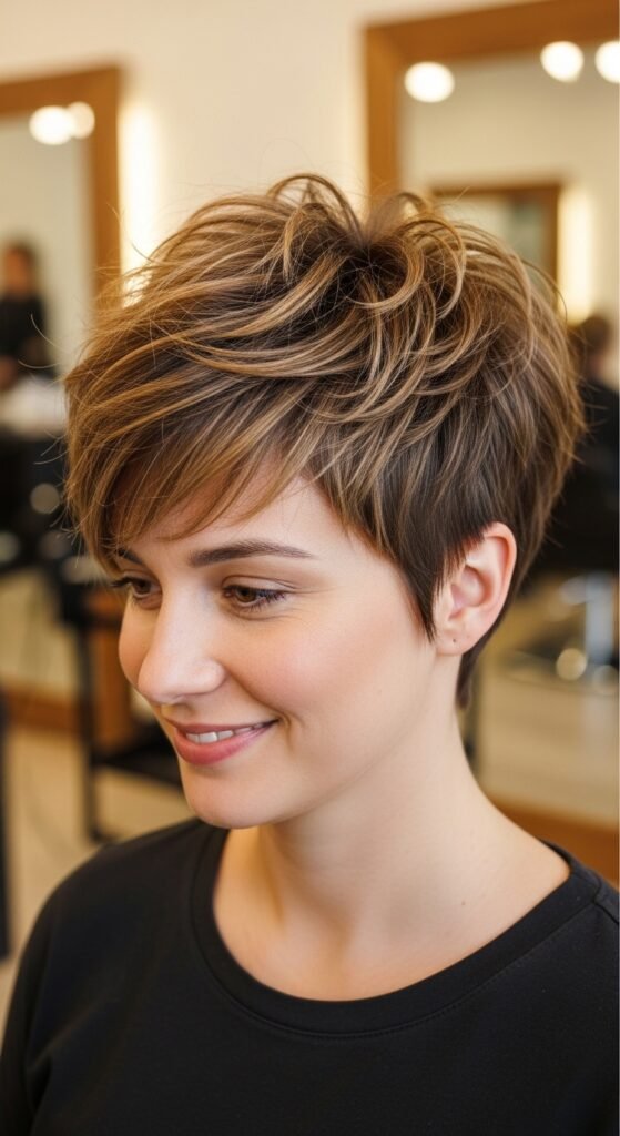 The Textured Pixie Cut haircut