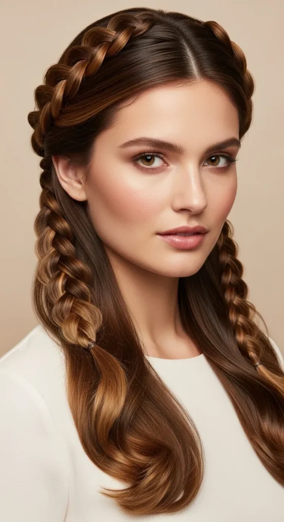 The Twisted Rope Half-Up