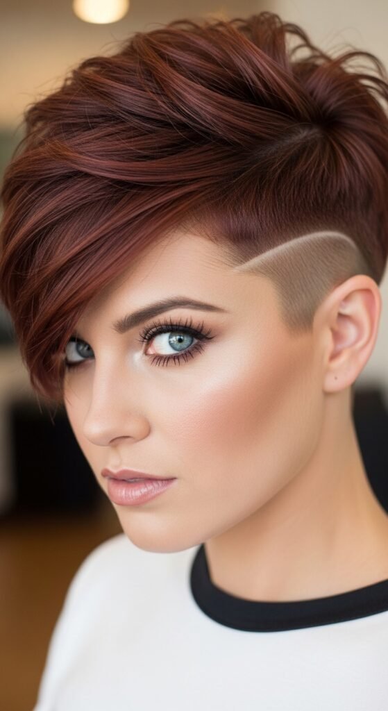 The Undercut Pixie haircut