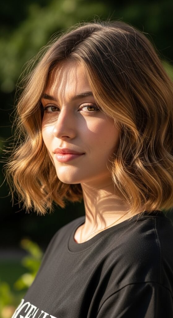 The Wavy Bob haircut