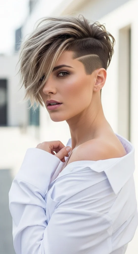 The White Shirt Reinvented women haircut