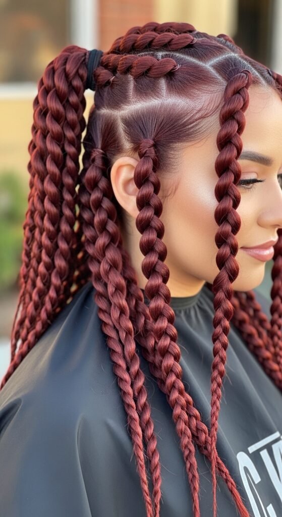 Twisted Pigtails haircut