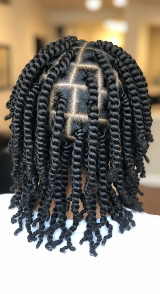 Two-Strand Twists (Medium Length)