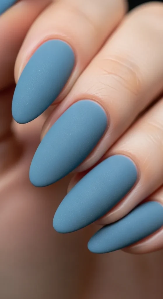 Velvet Matte in Dusty Blue