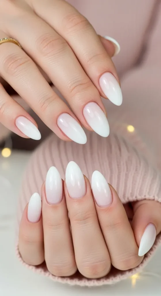 White Ombre Fade