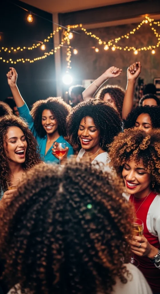 hair The Curly Ends Party hair