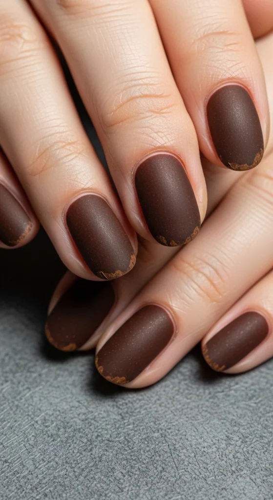 nails Rusty Brown