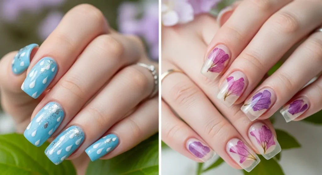 10 April Shower Nail Ideas That Are Drizzle-Ready