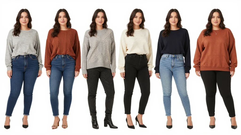 8 Curvy Fall Outfits That Flatter Every Body Type
